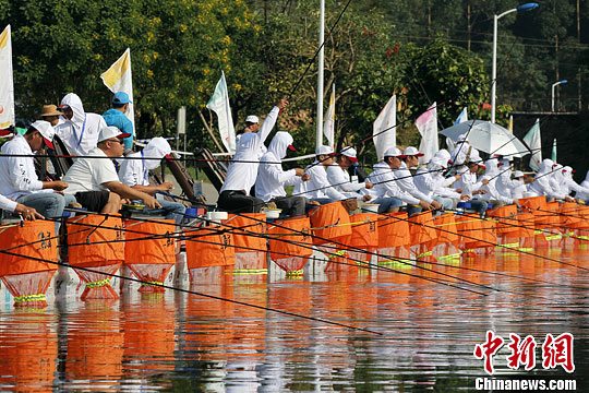 圖為選手比賽。宋漢濤　攝