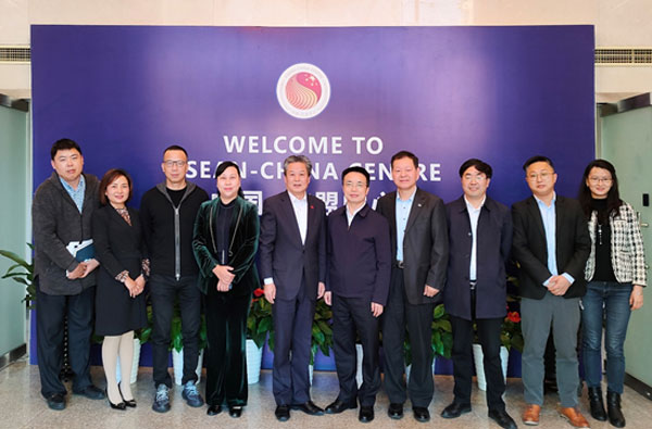 ACC Secretary-General Chen Dehai Held Exchanges with Secretary Xian Rongsheng of the CPC Chengdu Shuangliu District Committee